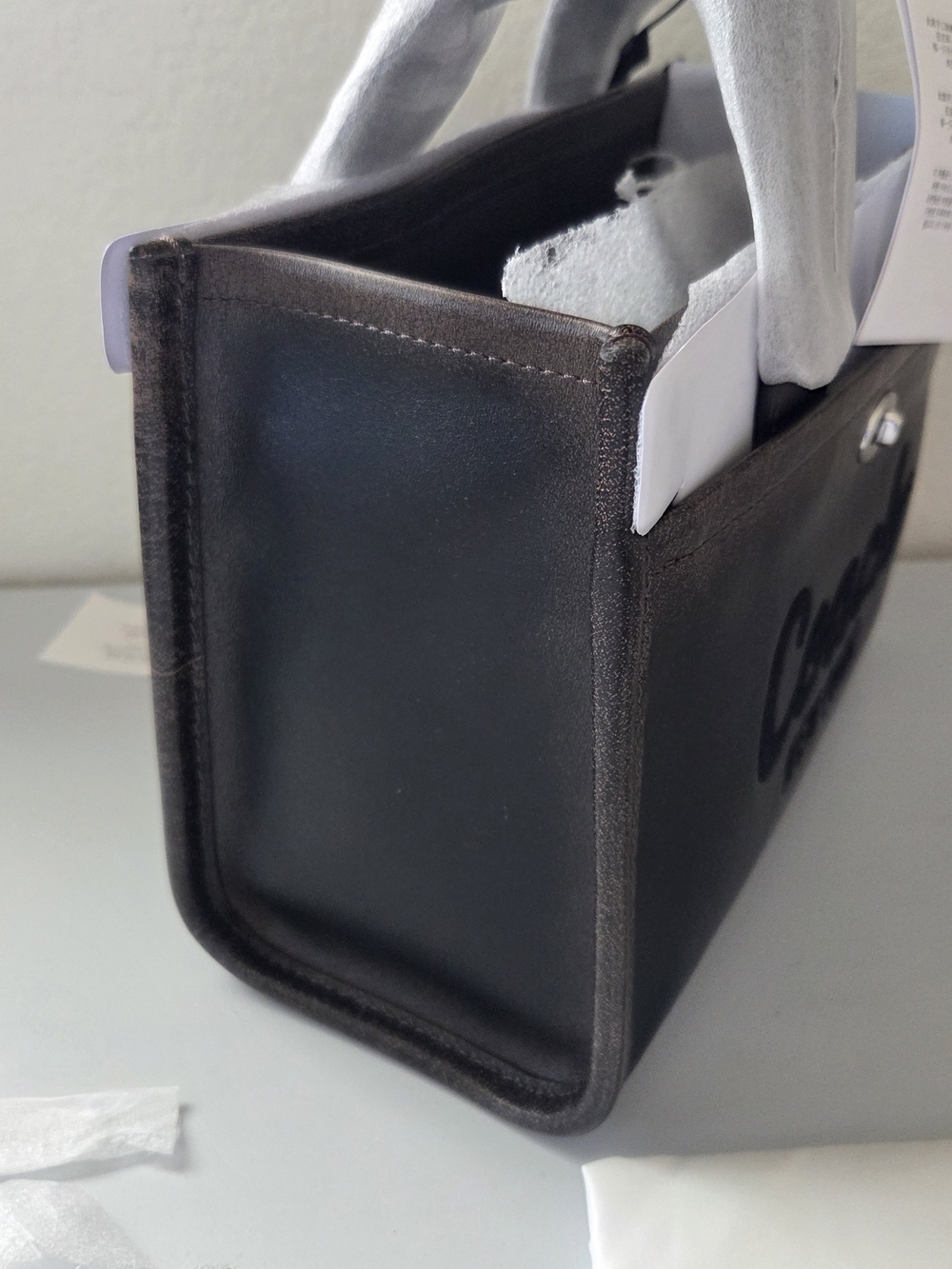 Coach Cargo Tote 26 in Loved Leather - Picture 13 of 16